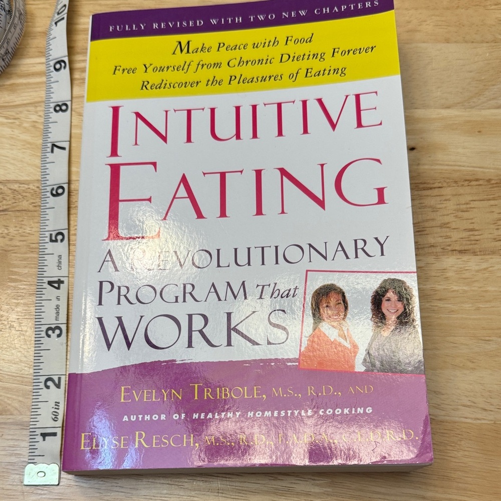 Intuitive Eating Book, clean, 2.00 w purchase